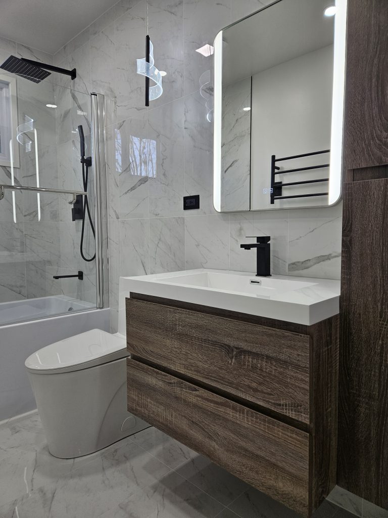 Plan et conception de design intérieur par Design B Home à Montréal